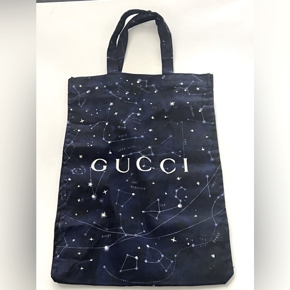 Gucci Handbags - Authentic Gucci Limited Edition Zodiac Shopping Reusable Tote Bag 100% Cotton